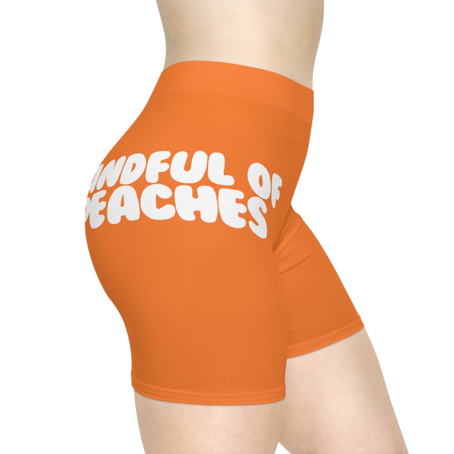 Handful of Peaches 🍑 Biker Shorts
