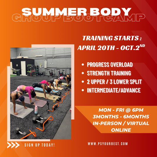 Summer Body Bootcamp (PLEASE READ DESCRIPTION ENTIRELY BEFORE PURCHASING!)