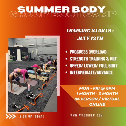 ☀️Summer Body Bootcamp (PLEASE READ DESCRIPTION ENTIRELY BEFORE PURCHASING!)